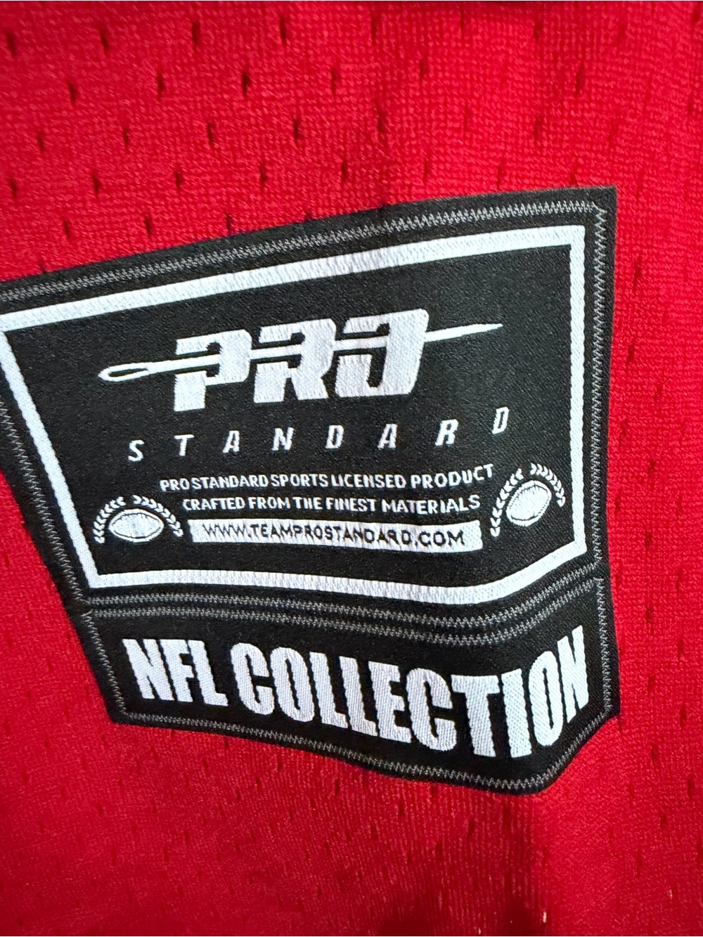 McCaffrey San Fran 49ers Mesh Baseball Pro Standard NFL Collection Jersey